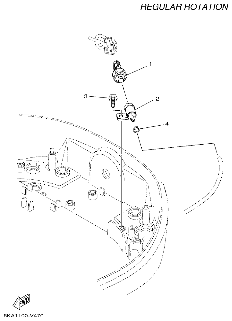 Yamaha F250XCB2, F250NCB2 OPTIONAL PARTS 7 parts diagram